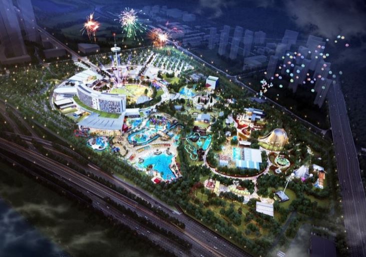 송도테마파크 조감도